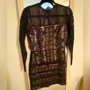 Cocktail black women’s dress from Parker, size S